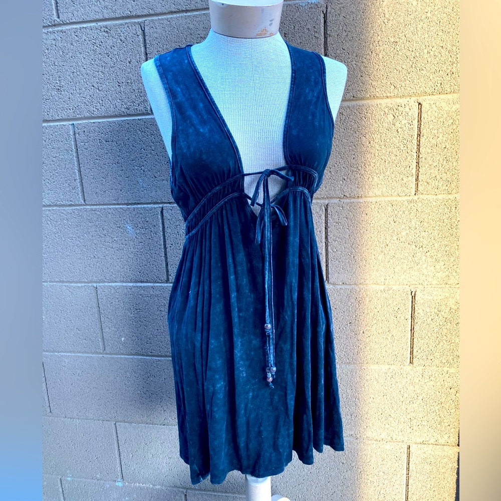 Grey washed dress